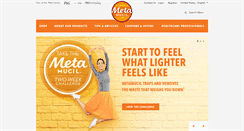 Desktop Screenshot of metamucil.com